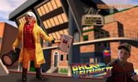 Back to the Future Doc & Marty (Mego) Custom Action Figure