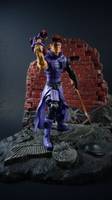 Dark Avengers Dark Hawkeye ( Barney Barton ) (Marvel Universe) Custom Action Figure