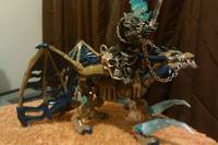 Dragon Ghost Rider (Crossover) Custom Diorama / Playset
