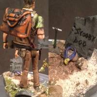 Zombie Apocalypse Shaggy (Zombies) Custom Action Figure