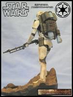 Imperial Sandtrooper (Star Wars) Custom Diorama / Playset