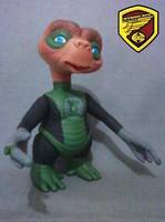 Green Lantern E.T. (Amalgam) Custom Action Figure