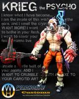 Krieg the Psycho (Borderlands) Custom Action Figure