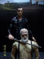 Philip Blake a.K.a. "the Governor" Episode 408 "Too Far Gone" (Walking Dead) Custom Action Figure
