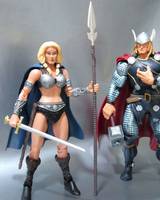 Valkyrie and Her Winged Steed Aragorn (Masters of the Universe) Custom Action Figure