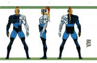 Raza Longknife (Starjammers) (Marvel Universe) Custom Action Figure