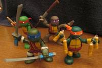 TMNT in Training (Teenage Mutant Ninja Turtles) Custom Action Figure