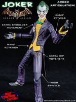 Joker W/ Improved Articulation (Arkham Asylum Style) (DC Universe) Custom Action Figure