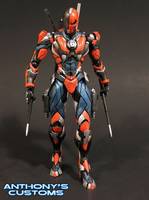 Deathstroke Play Arts Kai Variant (DC Universe) Custom Action Figure