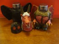 Jersey Devil and Moth-Man S&P Shaker Set (Misc) Custom Other