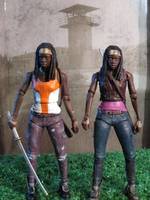 S3 EP12 Michonne (Walking Dead) Custom Action Figure