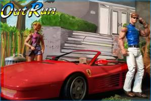 Outrun Couple (Outrun) Custom Action Figure