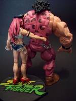 Hugo and Poison HWA (Street Fighter) Custom Action Figure