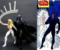 Cloak and Dagger (Marvel Legends) Custom Action Figure