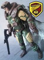 G.I. Joe Gen. Hawk in Flight Gear (G.I. Joe) Custom Action Figure