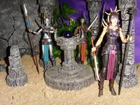Seventh Kingdom Iron Spine Clan Dais (Diorama) Custom Diorama / Playset