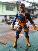 Cyclops Jim Lee Costume (Marvel Legends) Custom Action Figure