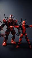 Carnage / Venom Fused (Marvel Universe) Custom Action Figure