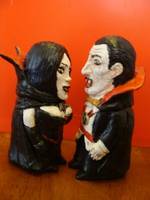 Dracula and Bride S&P Shaker Set (Misc) Custom Other