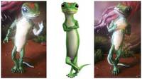 GEICO Gecko (Mascots) Custom Action Figure