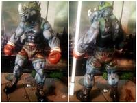 Teenage Mutant Street Fighter Turtles..Balroc-Steady (Teenage Mutant Ninja Turtles) Custom Action Figure