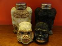 Sasquatch & Yeti Salt & Pepper Shaker Set No.4 (Misc) Custom Other