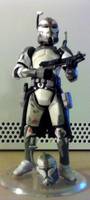 Commander Wolffe (Star Wars Clone Wars) Custom Action Figure