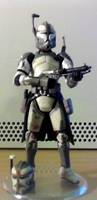 Commander Wolffe (Star Wars Clone Wars) Custom Action Figure