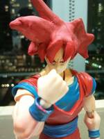 S.H.Figuarts Super Saiyan God Goku (Dragonball Z) Custom Action Figure