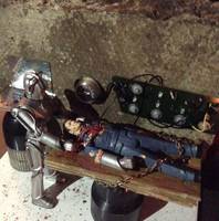 WW2 Bunker/Cyber Conversion Chamber (Doctor Who) Custom Diorama / Playset