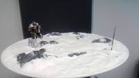 Man in the Snow (Skyrim) Custom Diorama / Playset