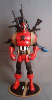 Captain America Tribute Deadpool (X-Men) Custom Action Figure