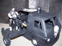 Custom Punisher with Custom Battle Van (Punisher) Custom Action Figure