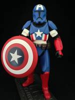 Republic Commando - Captain America (Star Wars) Custom Action Figure