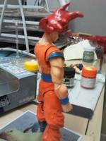 S.H.Figuarts Super Saiyan Goku (2nd Try) (Dragonball Z) Custom Action Figure