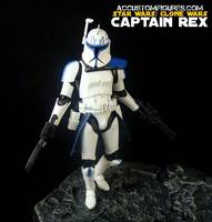 Captain Rex 6" Black Series (Star Wars) Custom Action Figure