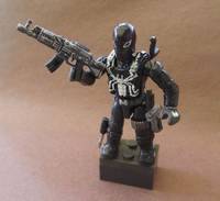 Agent Venom (Mega Bloks) Custom Action Figure