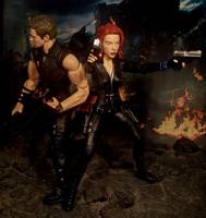 Black Widow Winter Soldier Movie Repaint (Marvel Legends) Custom Action Figure