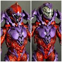Onslaught  ( Born Again Concept ) W/Alternate Head (Marvel Universe) Custom Action Figure