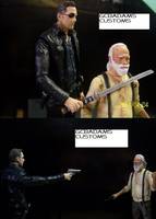 The Governor Aka Philip Blake Aka Brian Herriot Season 4 (Walking Dead) Custom Action Figure