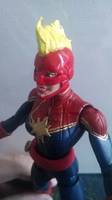 Captain Marvel Carol Danvers with Helmet (Marvel Legends) Custom Action Figure