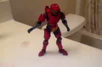 Samus Aran (Halo) Custom Action Figure