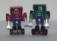 Mario & Luigi Bots (Transformers) Custom Action Figure