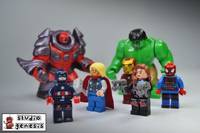 Red Onslaught (Lego) Custom Action Figure