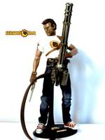 Serious Sam (Wolfenstein) Custom Action Figure