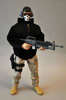 Ghost (Call of Duty: Black Ops) Custom Action Figure