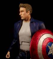 Steve Rogers: Captain America the Winter Soldier Movie (Marvel Legends) Custom Action Figure