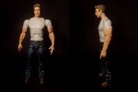 Steve Rogers: Captain America the Winter Soldier Movie (Marvel Legends) Custom Action Figure