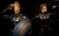 Steve Rogers: Captain America the Winter Soldier Movie (Marvel Legends) Custom Action Figure