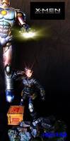 Cyclops DAYS of FUTURE past (Concept) (X-Men - Movies) Custom Action Figure